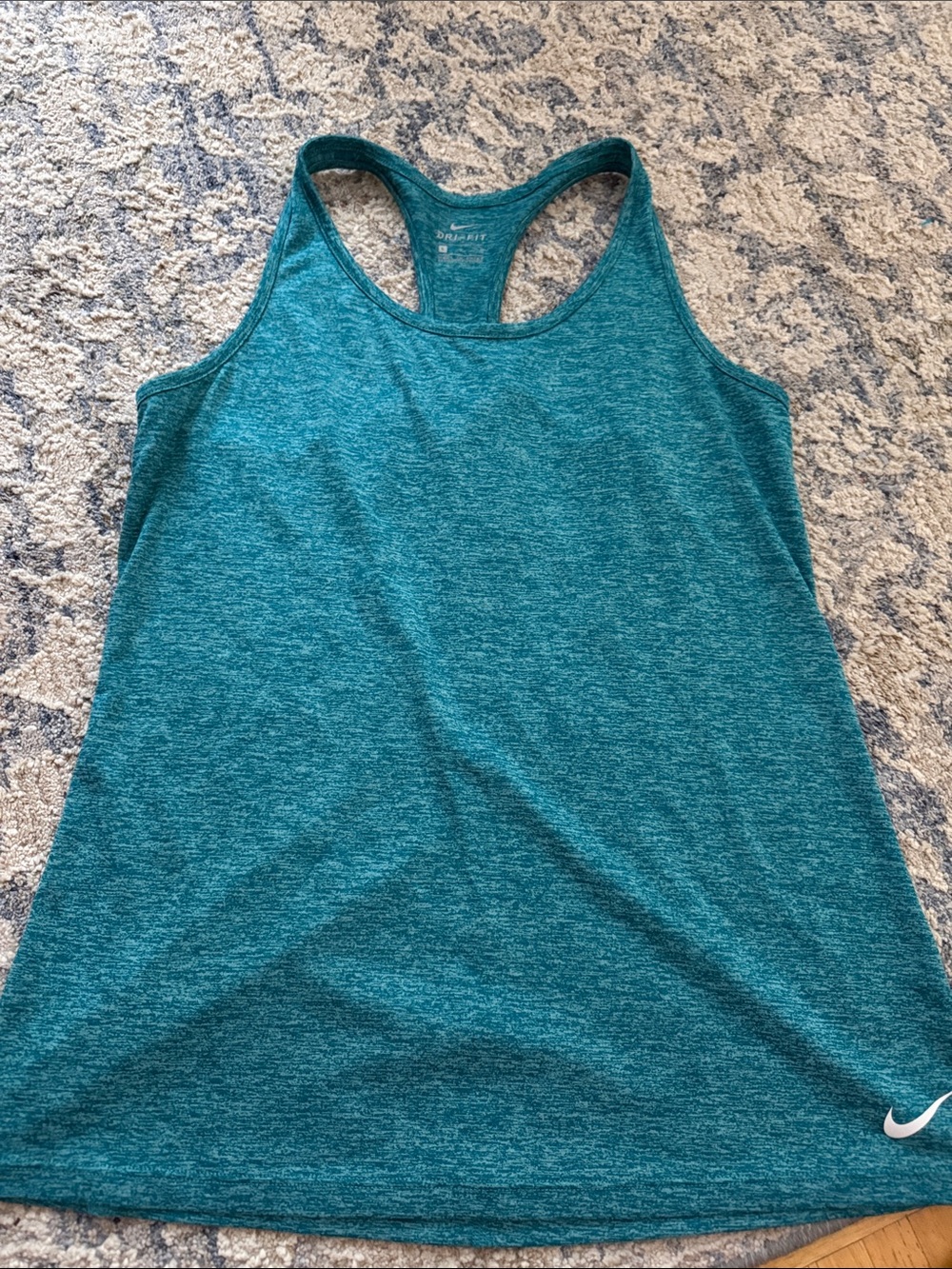 Nike Women’s Teal Heather Racerback Tank